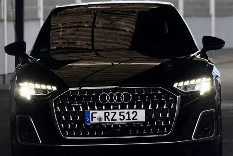 Audi A8 L 50 TDI quattro, Frontansicht