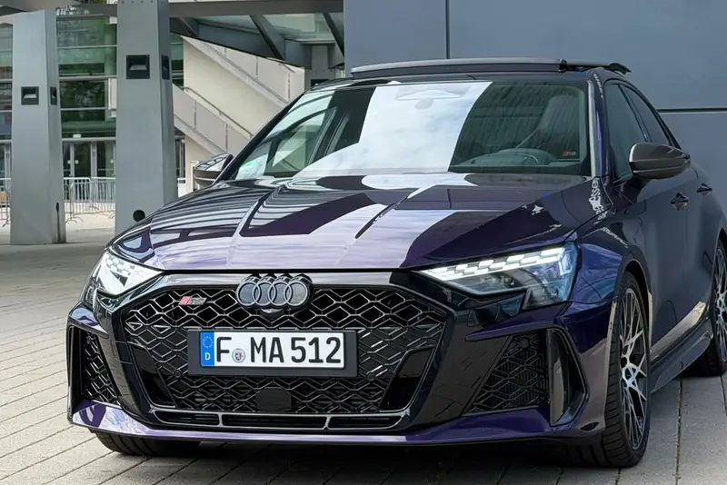 Audi RS 3 Sedan, Frontansicht