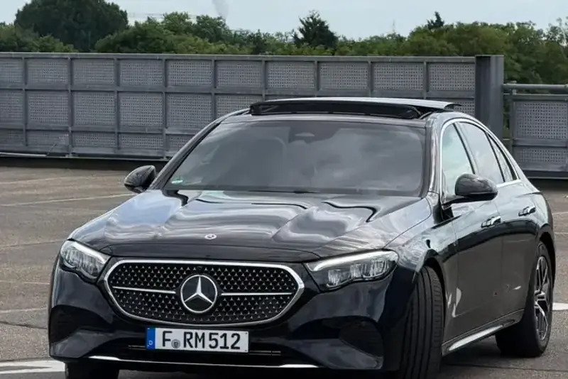 Mercedes E-Class E 200 d, Frontansicht